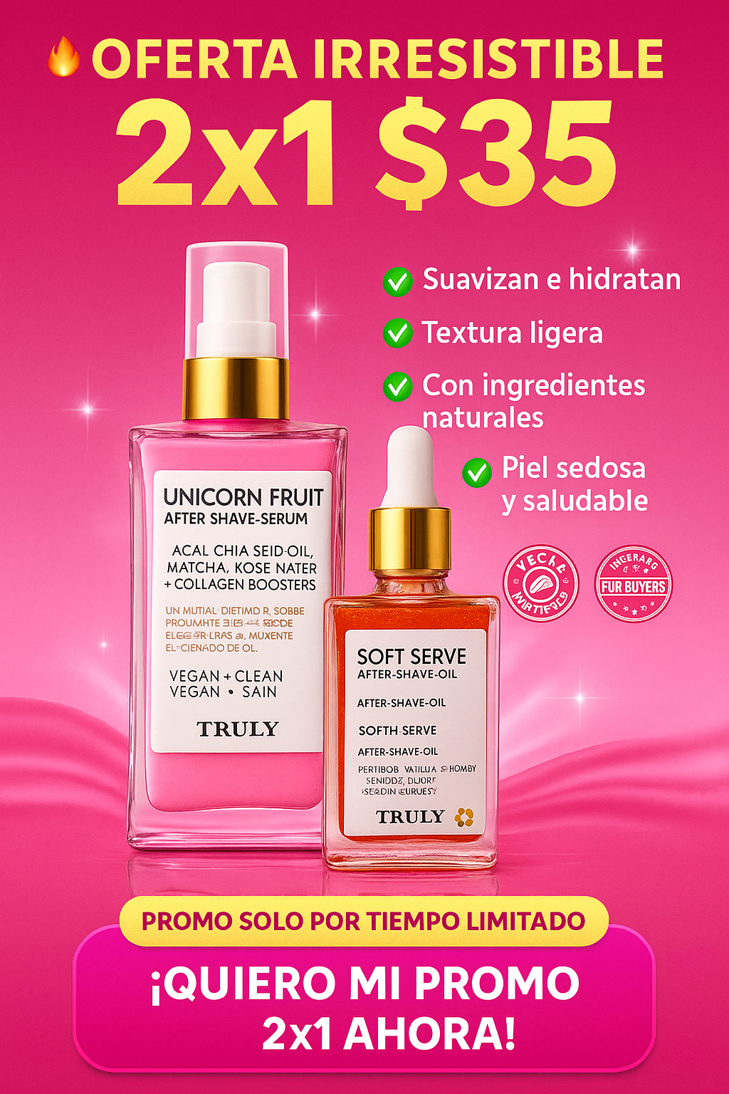 2x1 Truly Glow Duo – Cambia tu rutina. Transforma tu piel.