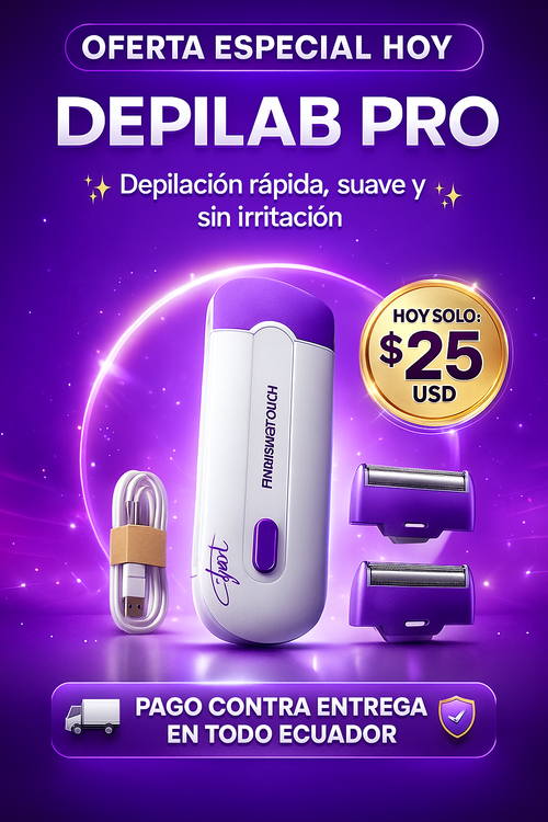 Depilab Pro – Depiladora Eléctrica Portátil