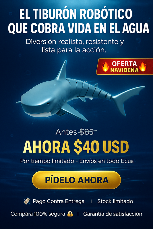 RoboShark ¡El regalo que todos los niños quieren!🎁