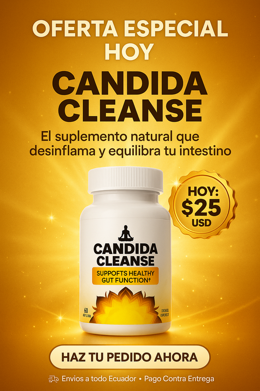 Candida Clean - ¿Listo para decir adiós a la hinchazón y volver a sentirte ligero?