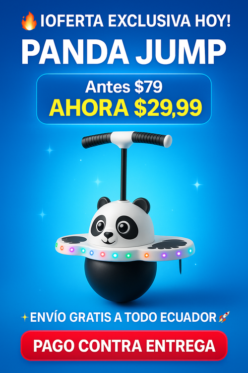 PandaJump| El juguete que TU HIJO MERECE ¿Se lo vas a negar?